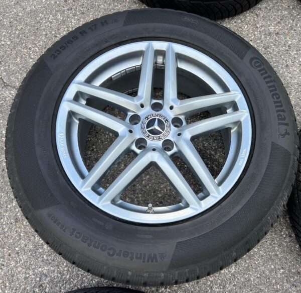 4 ALU 17" WINTERRÄDER MERCEDES GLC X253 235/65R17 104H CONT #1F2B – Bild 6