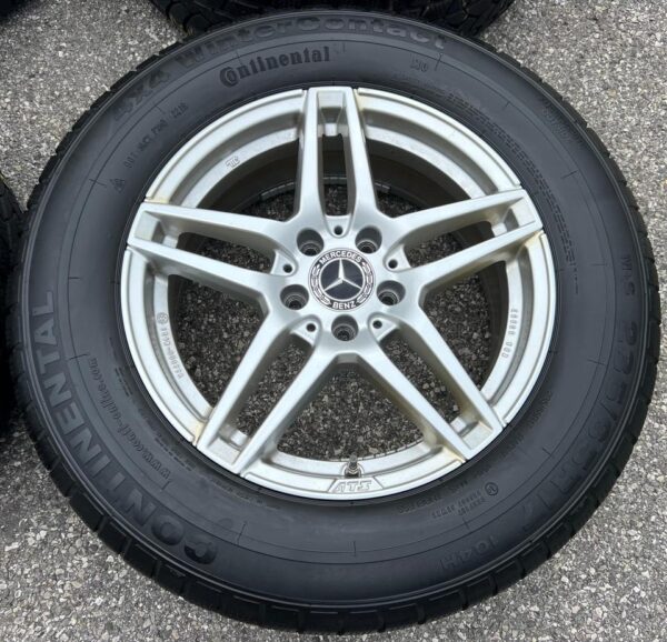 4 ALU 17" WINTERRÄDER MERCEDES GLC X253 X204 235/65R17 104H #18BZ – Bild 6