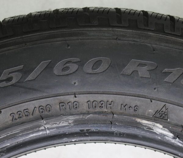 2x 235/60R18 103H PIRELLI SCORPION WINTER MO WINTERREIFEN #1V1Q – Bild 5