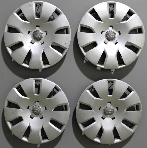 4 ORIGINAL 16" RADKAPPEN AUDI A4 8K B8 8E A6 Q2 8K0601147 #1LBJ