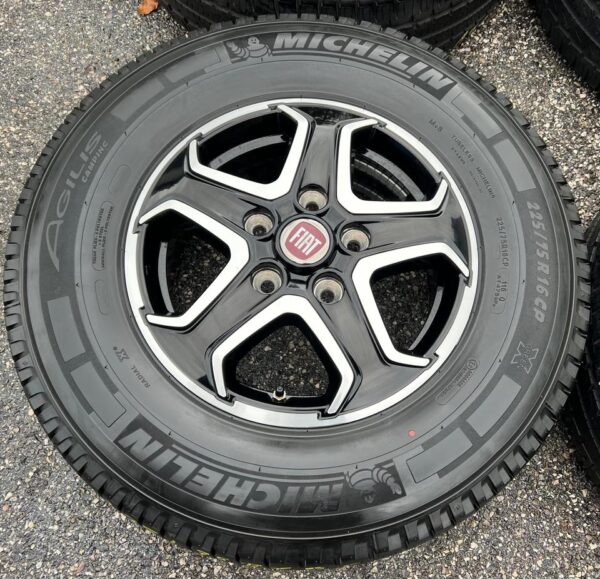 4 ORIGINAL ALU SOMMERRÄDER FIAT DUCATO 5x130 225/75R16C TOP #1CWQ – Bild 6