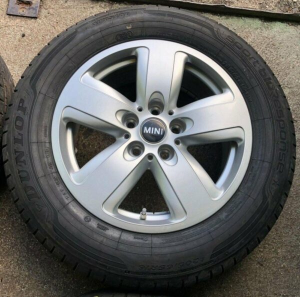 4 ORIGINAL ALU SOMMERRÄDER MINI COUNTRYMAN F60 205/65R16  #11FF – Bild 3