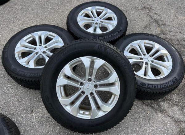 4 ORIGINAL ALU WINTERRÄDER MERCEDES GLC W253 X204 235/65R17 #1F1P