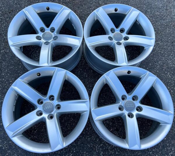 4 ORIGINAL 17" ALUFELGEN ALU FELGEN AUDI A5 8T 8T0071497  #1DET