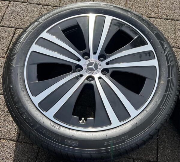 4 ORIGINAL 19" ALU WINTERRÄDER MERCEDES BENZ EQE V295 2022 #1RYQ – Bild 3