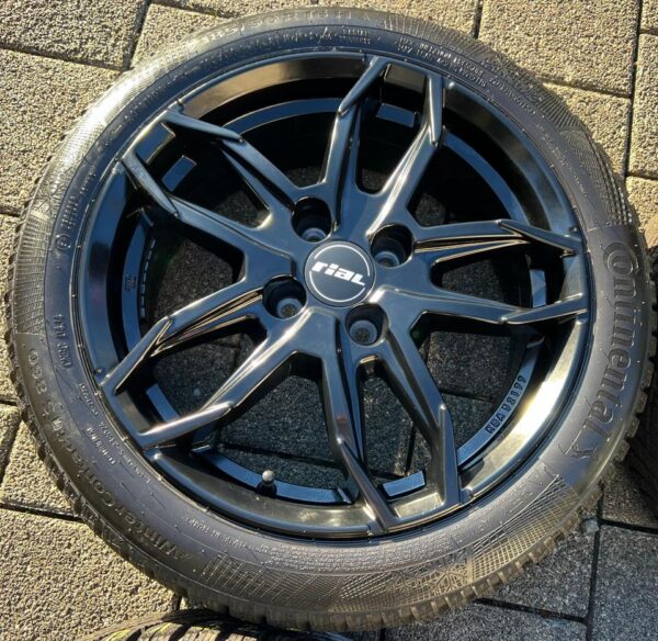 4 ALU 16" WINTERRÄDER VW UP UP! SEAT MII SKODA CITIGO TOP #1OMT – Bild 6