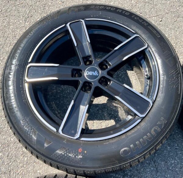 4 ALU 18" WINTERRÄDER BMW X3 G01 X4 G02 225/60R18 104H 2019 #13RV – Bild 4