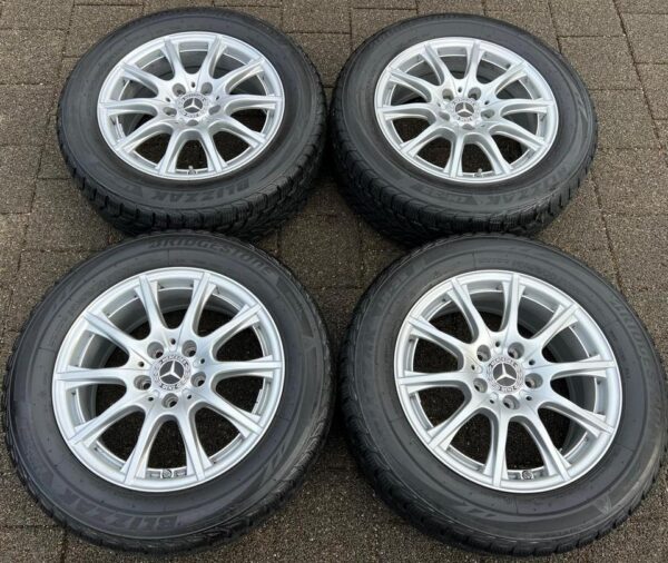 4 ORIGINAL ALU WINTERRÄDER MERCEDES C-KLASSE W205 RDC RDKS  #1QOL – Bild 2
