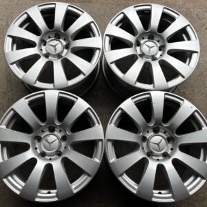 4 ORIGINAL 16" ALUFELGEN MERCEDES E-KLASSE W212 S212 7,5x16 #1V0Q