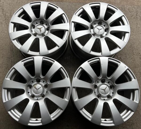 4 ORIGINAL 16" ALUFELGEN MERCEDES E-KLASSE W212 S212 7,5x16 #1V0Q