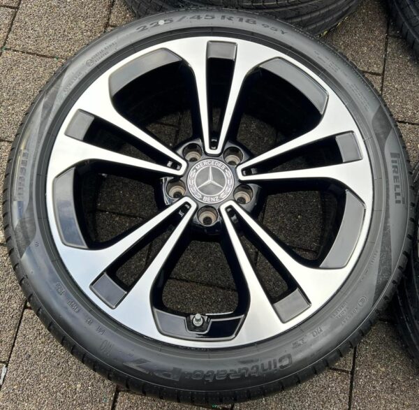 4 ORIGINAL 18" ALU SOMMERRÄDER MERCEDES C-KLASSE W206 RDKS  #1RLO – Bild 3