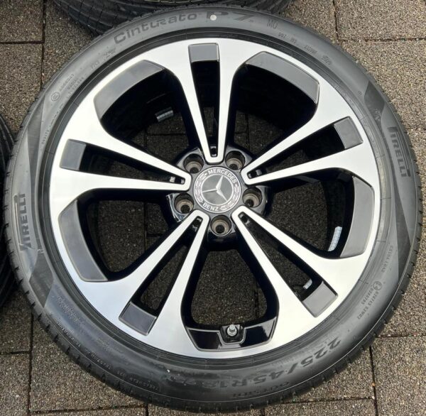 4 ORIGINAL 18" ALU SOMMERRÄDER MERCEDES C-KLASSE W206 RDKS  #1RLO – Bild 6
