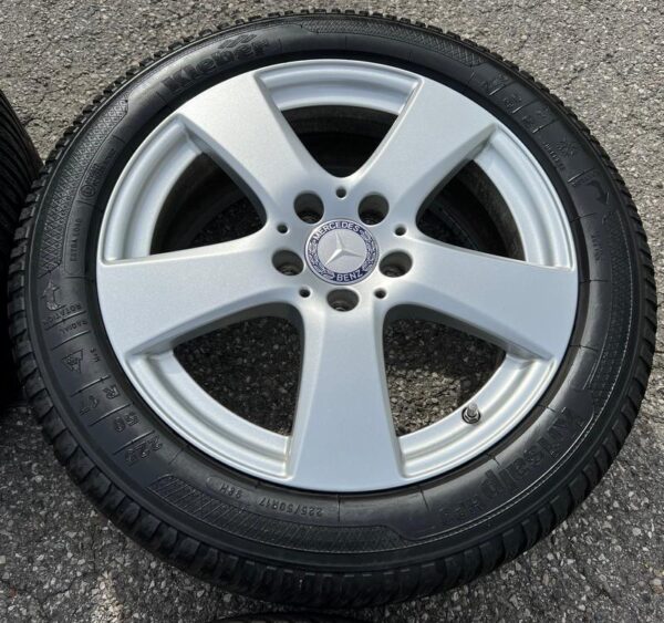 4 ORIGINAL 17" ALU WINTERRÄDER MERCEDES C-KLASSE W 205 205K #8898 – Bild 4