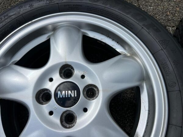 4 ORIGINAL 15" ALUFELGEN FELGEN MINI ONE R52 F56 R57 5,5x15 #1ZKM – Bild 7