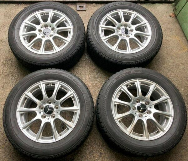 4 ORIGINAL ALU WINTERRÄDER MERCEDES C-KLASSE W205 RDC RDKS  #11IM – Bild 2