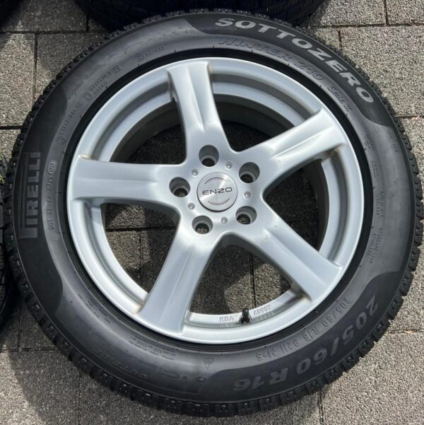4 ALU WINTERRÄDER AUDI Q2 GA VW BEETLE 5C T-ROC 205/60R16  #1VLM – Bild 3