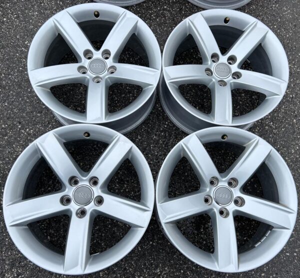 4 ORIGINAL 17" ALUFELGEN ALU FELGEN AUDI A5 8T 8T0071497  #1DNY