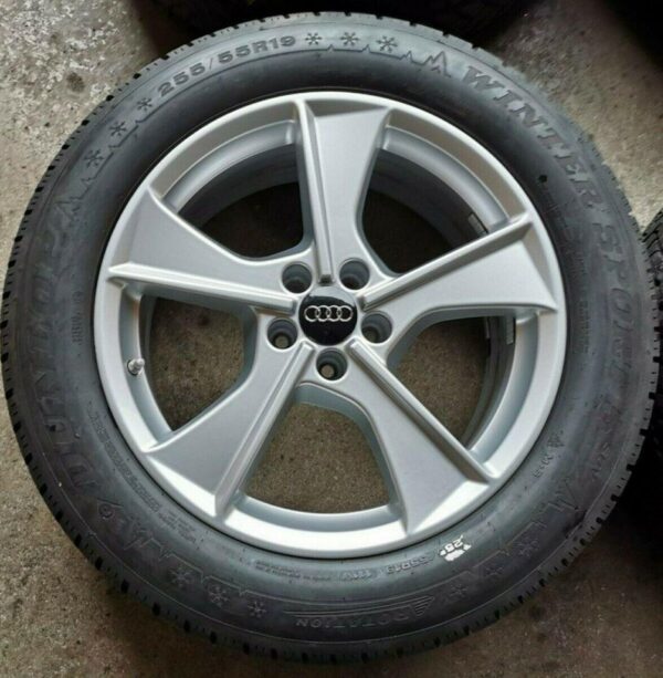 4 ORIGINAL ALU WINTERRÄDER AUDI Q7 4M 4M0601025L 255/55R19 #14RL – Bild 7