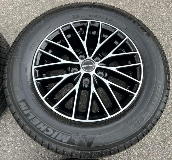 4 ALU 16" SOMMERRÄDER DACIA DUSTER SR 215/65R16 98H MICHELI #1IGZ – Bild 5
