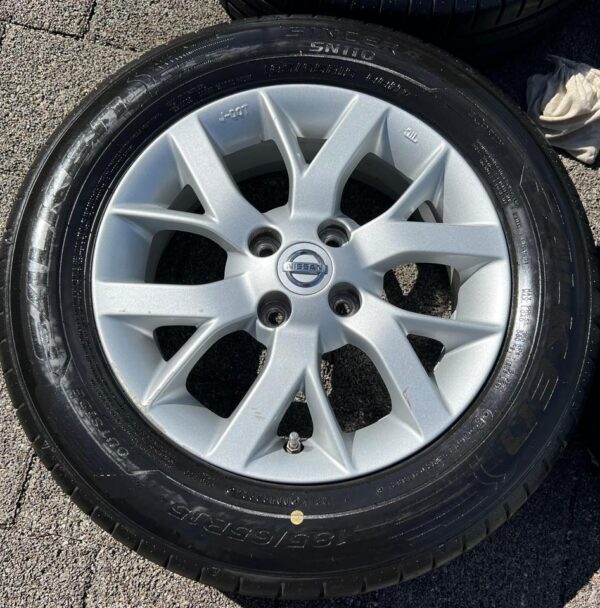4 ORIGINAL 15" ALU SOMMERRÄDER NISSAN NOTE E12 185/65R15  #1Z5F – Bild 4