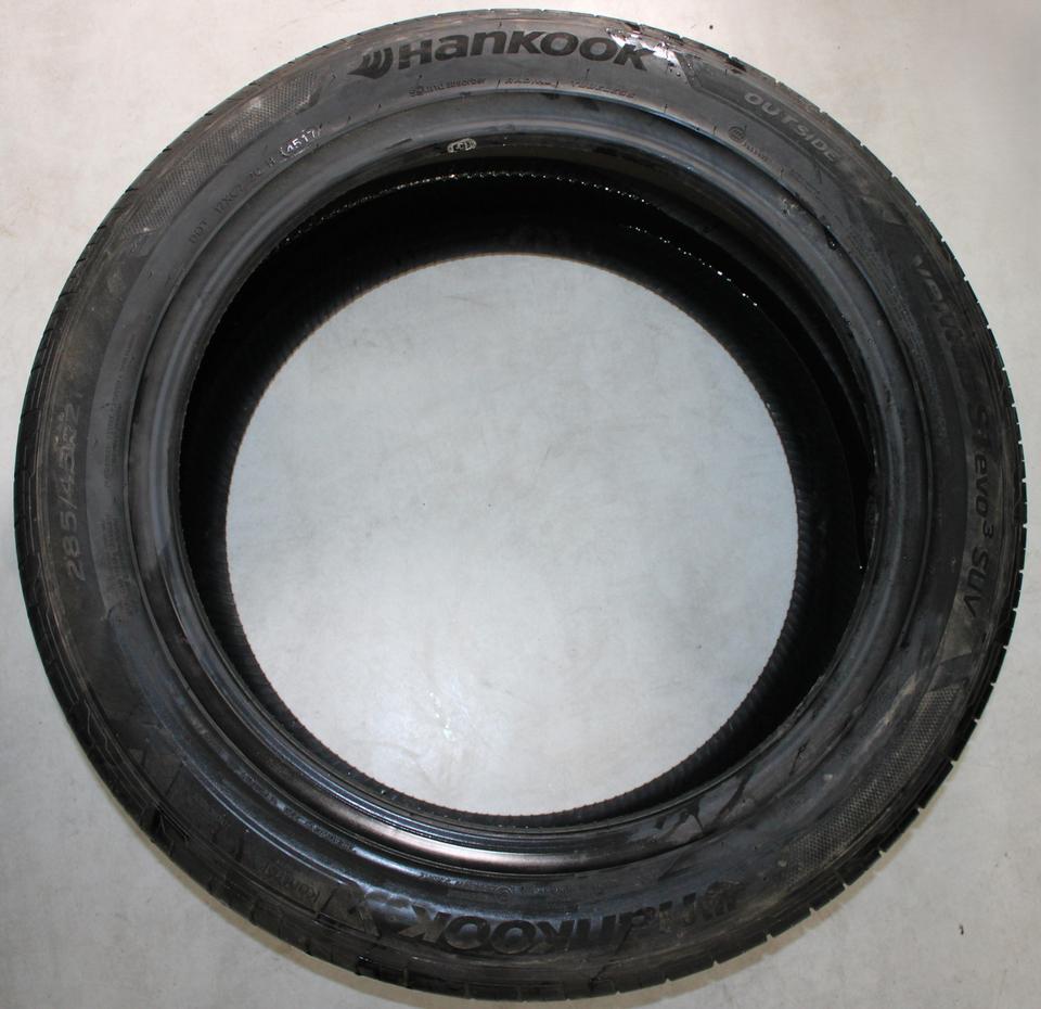 4x 285/45R21 113Y HANKOOK SOMMERREIFEN VOLLES PROFIL 2017 #1RMS – Bild 6