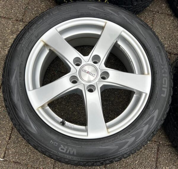 4 ALU WINTERRÄDER RENAULT MEGANE III 205/55R16 91H NOKIAN #1VMN – Bild 4