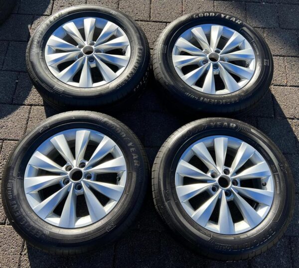 4 ORIGINAL 16" ALU SOMMERRÄDER SKODA KAMIQ NW4 658601025B  #1PFT – Bild 2
