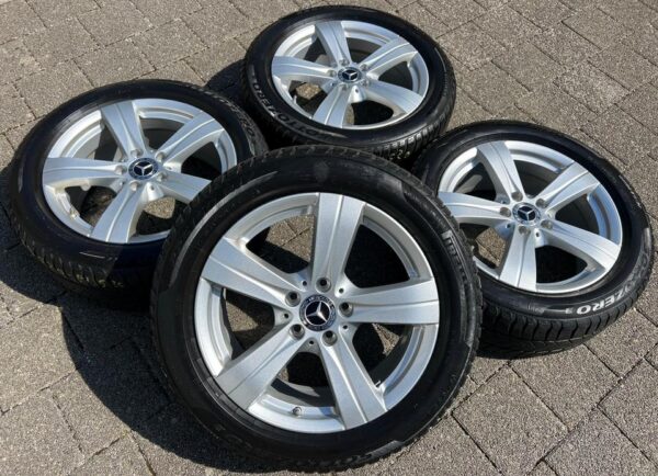 4 ORIGINAL 17" ALUFELGEN FELGEN MERCEDES C-KLASSE W206 A206 #1M6U