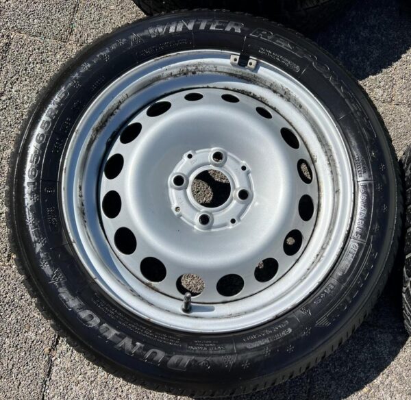 4 WINTERRÄDER 165/65R15 81T 185/60R15 84T SMART FORTWO W453 #1Y0Q – Bild 4