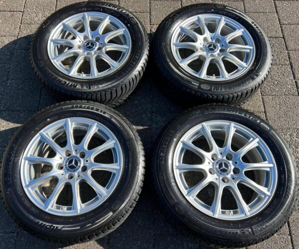 4 ORIGINAL ALU WINTERRÄDER MERCEDES C-KLASSE 205 205K RDKS #1OJF – Bild 2