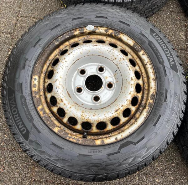 4 WINTERRÄDER VW BUS T5 T6 205/65R16C 107/105T SEMPERIT  #1QGI – Bild 3