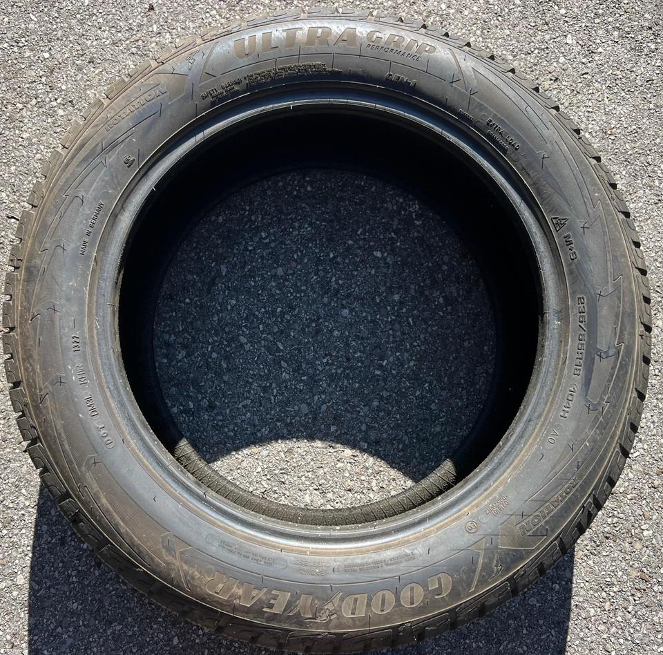 1 x 235/55R18 104H GOODYEAR WINTERREIFEN 7,5-8MM 2021 #1XRF – Bild 2