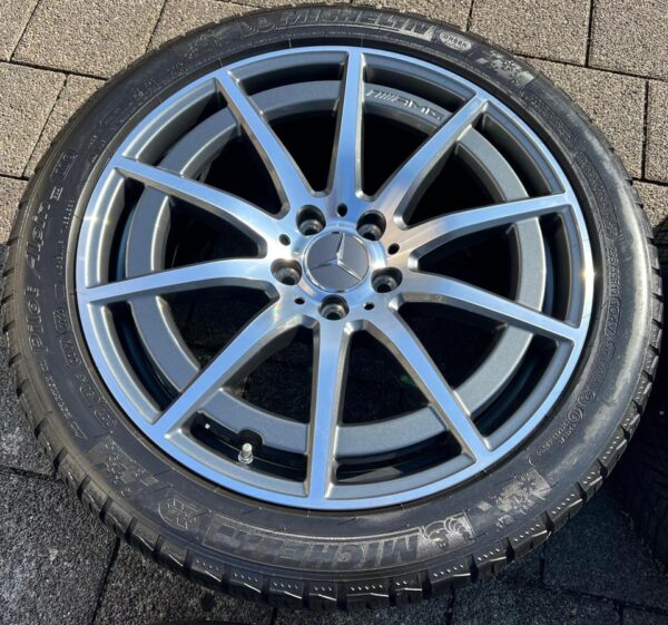 4 ORIGINAL 19" ALU WINTERRÄDER MERCEDES W213 S213 AMG RDKS #1URZ – Bild 3