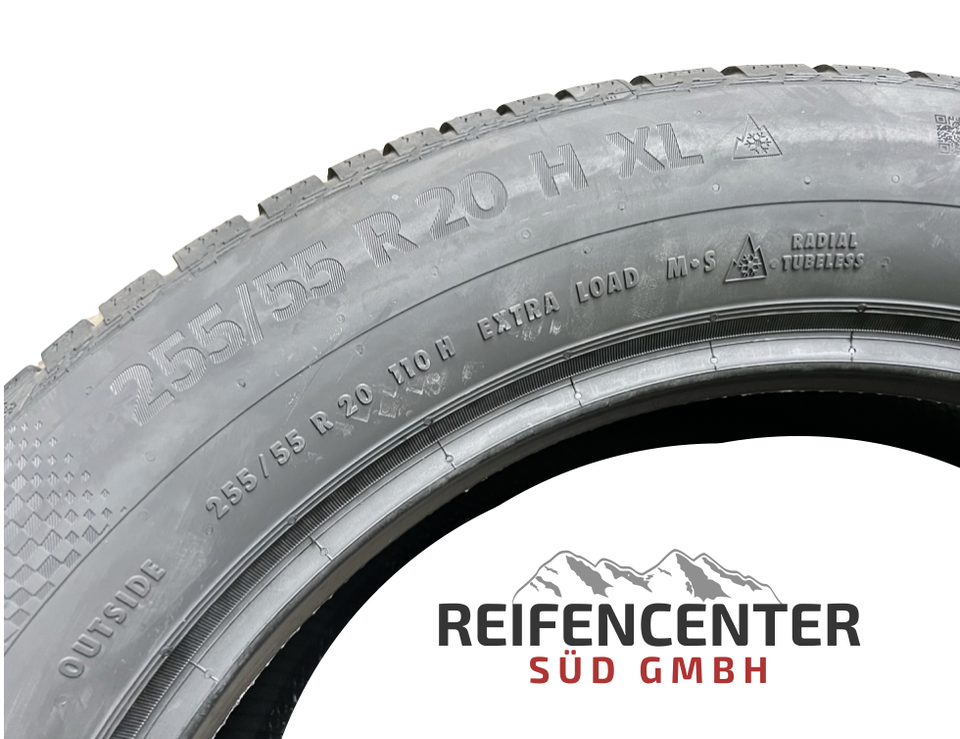 4x 255/55R20 110H CONTINENTAL WINTERREIFEN RUNFLAT 2022 * #1PQR – Bild 6