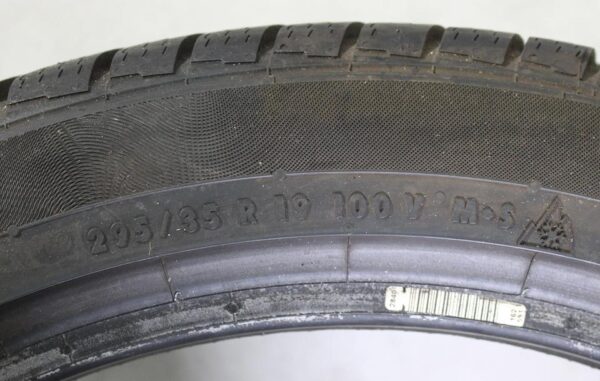 2x 295/35R19 100V CONTINENTAL WINTERREIFEN 7MM 2015 N0 #1OVL – Bild 5