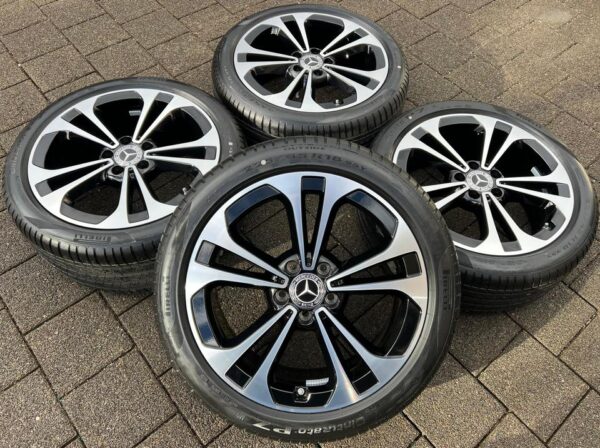 4 ORIGINAL 18" ALU SOMMERRÄDER MERCEDES C-KLASSE W206 RDKS  #1RLO