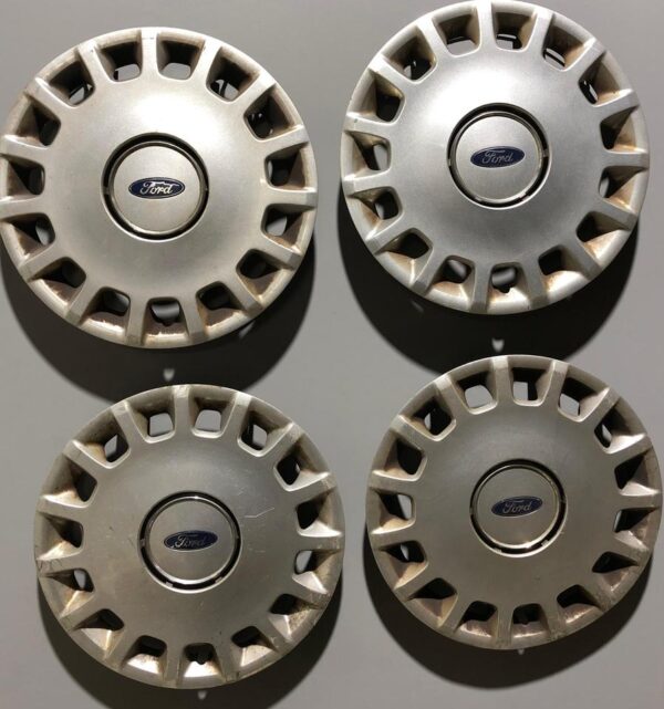 4 ORIGINAL 16" RADKAPPEN FORD C-MAX FOCUS MONDEO FREIHAUS #10LA