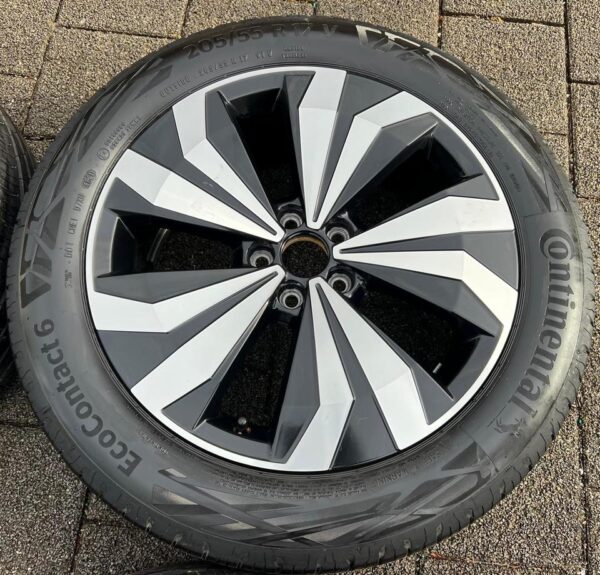 4 ORIGINAL 17" ALU SOMMERRÄDER VW T-CROSS 2GM601025M #1POM – Bild 4
