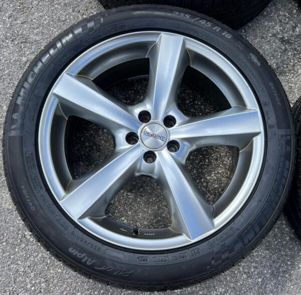 4 ALU 18" WINTERRÄDER SUBARU FORESTER SG 235/45R18 98V #1HYX – Bild 4