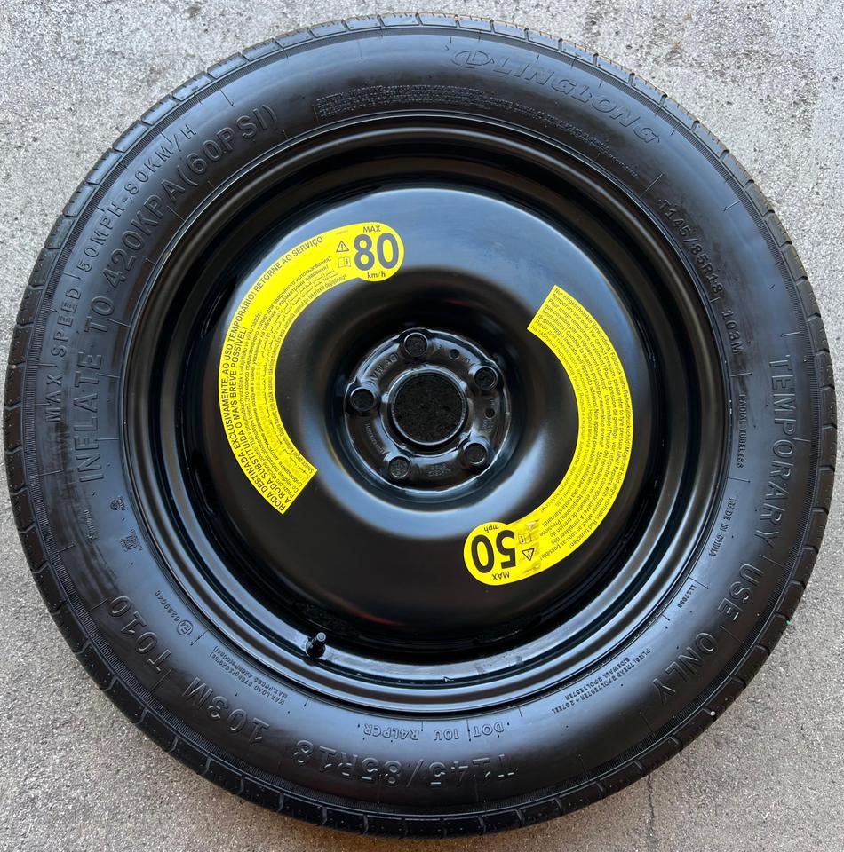 1 X NOTRAD AUDI Q3 F3 SEAT TARRACO SKODA KODIAQ VW TIGUAN #1W9D