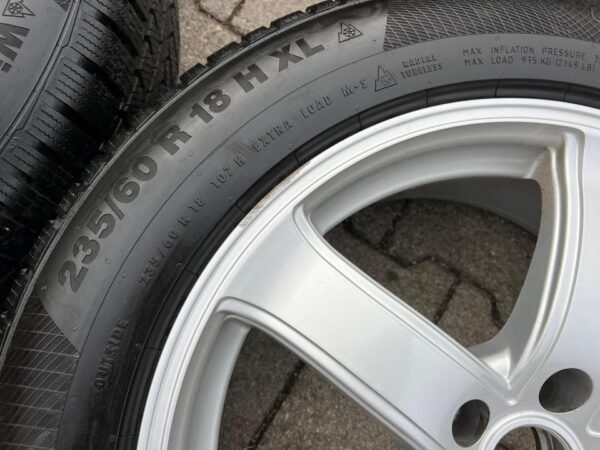 4 ALU 18" WINTERRÄDER AUDI Q5 8R 8R1 8R2 235/60R18 107H #1RQR – Bild 7