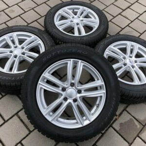 4 ALU 17" WINTERRÄDER INFINITY QX30 MERCEDES GLA KLASSE 245 #9621