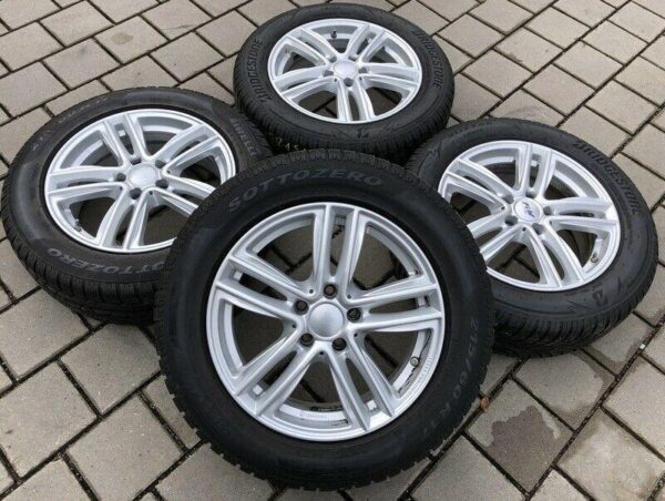 4 ALU 17" WINTERRÄDER INFINITY QX30 MERCEDES GLA KLASSE 245 #9621