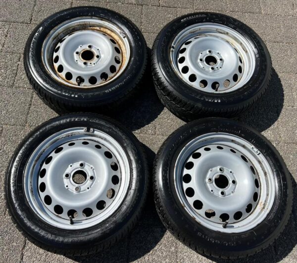 4 WINTERRÄDER 165/65R15 81T 185/60R15 84T SMART FORTWO W453 #1Y0Q – Bild 2