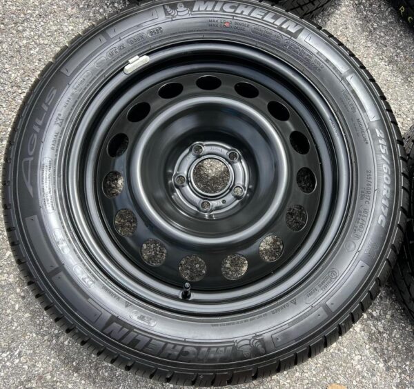 4 SOMMERRÄDER PEUGEOT EXPERT V 215/60R17C 104/102H MICHELIN #1KMQ – Bild 9