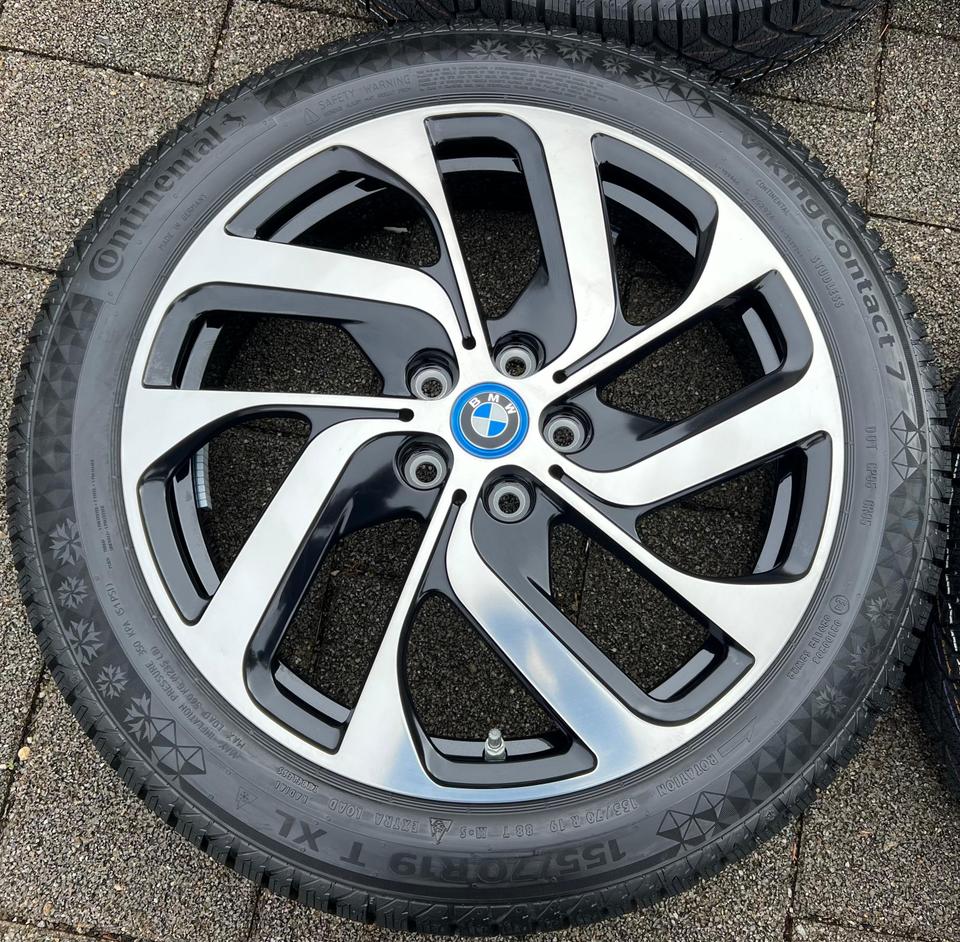 4X ORIGINAL 19" ALU WINTERRÄDER BMW i3 STYLING 428 RDK NEU #1N8A – Bild 6