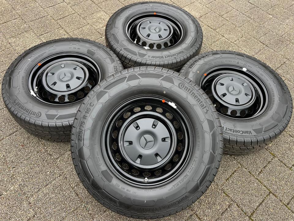 WINTERRÄDER MERCEDES SPRINTER W907 225/75R16C 121/120R 2024 #21NV
