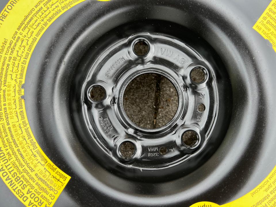 1 X NOTRAD AUDI Q3 F3 SEAT TARRACO SKODA KODIAQ VW TIGUAN #1WFV – Bild 3