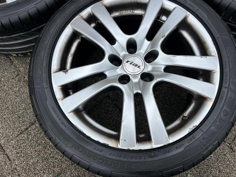 ALU 17" SOMMERRÄDER AUDI A4 8E 8H SKODA SUPERB II VW PASSAT #1ZCH – Bild 9