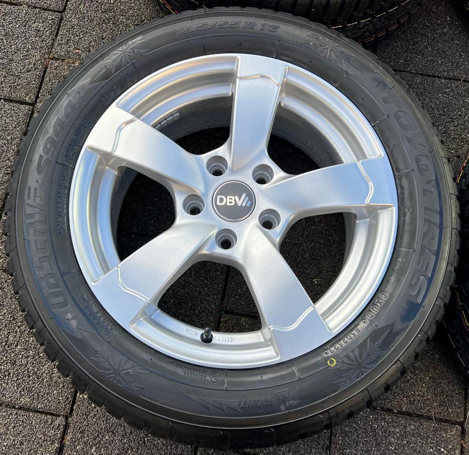 ALU WINTERRÄDER AUDI A4 8E SKODA YETI VW PASSAT EOS SHARAN #1PZS – Bild 3